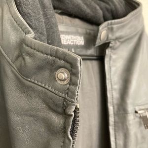 Kenneth Cole Reaction Men’s Leather Jacket